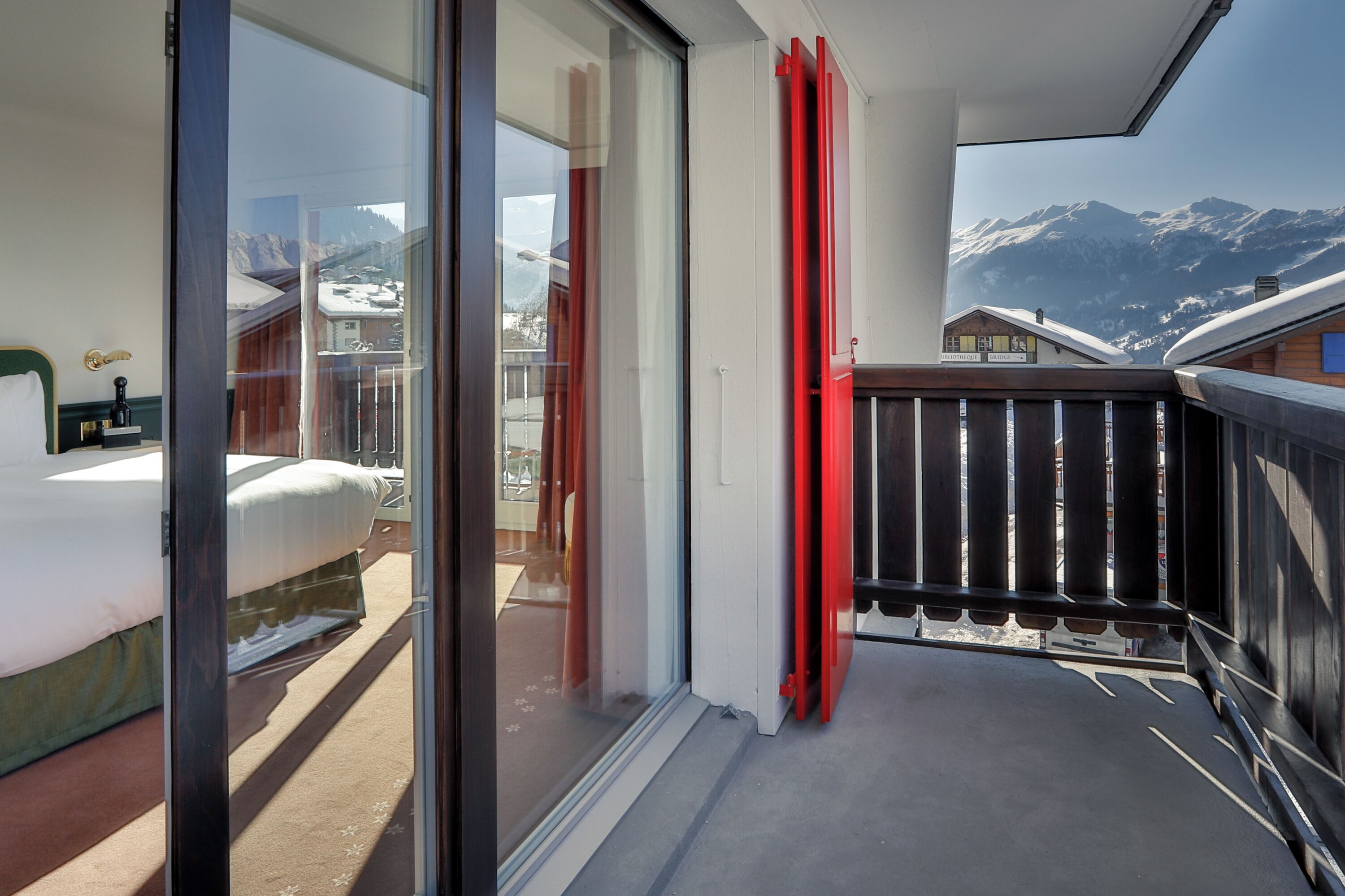 Chambre Deluxe, terrasse | Vue sur les montagnes