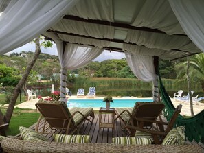 Outdoor dining - Le Jardin Búzios (Búzios)