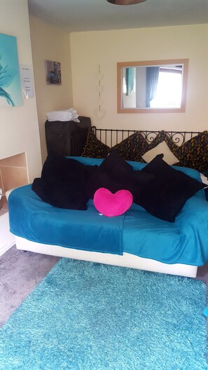 Apartment (Sleeps 4) | Living room | TV, DVD player, iPod dock