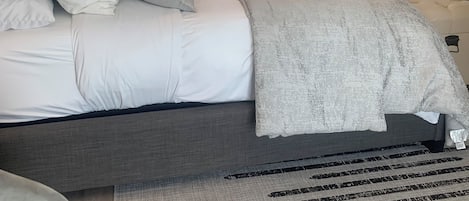 1 غرفة نوم وملاءات من القطن المصري وأغطية فراش متميزة