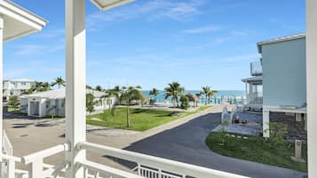 Uitzicht vanaf balkon