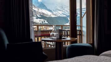 Panorama tweepersoonskamer | Uitzicht op de bergen