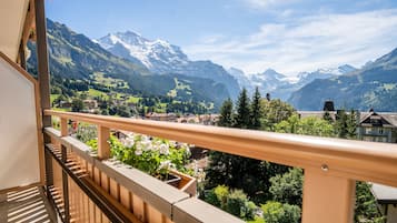 Double Room with Jungfrau View and Balcony | View from room