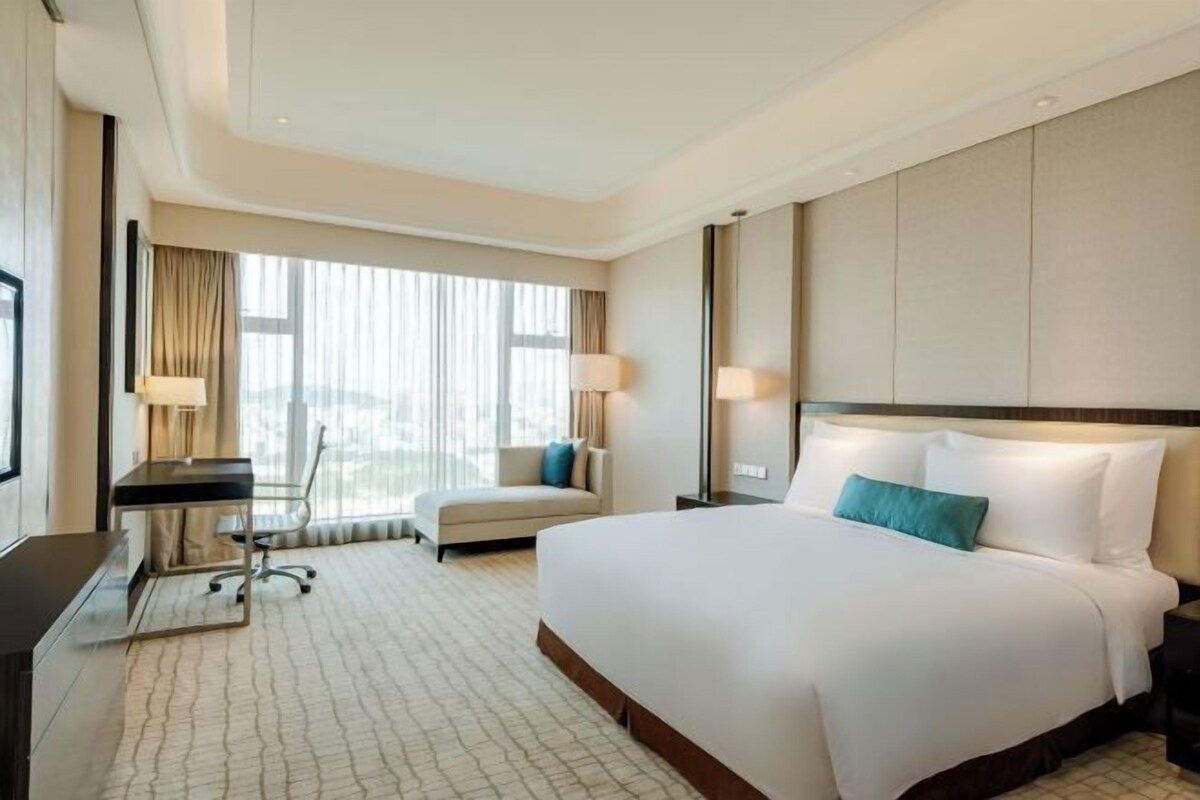 Literie de qualité supérieure, couette en duvet d'oie, minibar