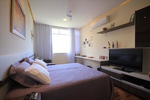 Apartment, 1 Bedroom | 1 bedroom, iron/ironing board, free WiFi - Assis 801 (Rio de Janeiro)
