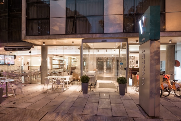 Front of property – evening/night