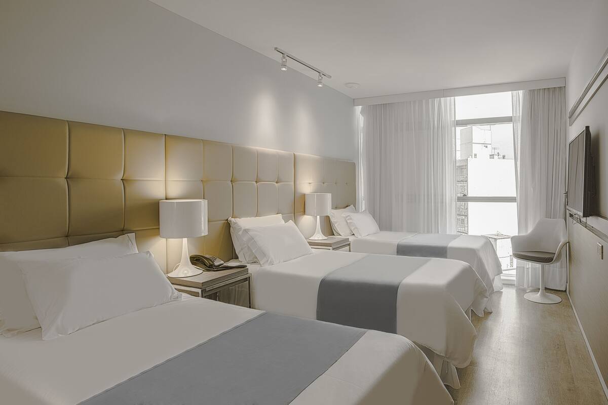 Superior Triple Room | Minibar, in-room safe, soundproofing, iron/ironing board (on request)