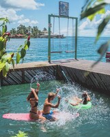 Konaklama yerinin ön cephesi