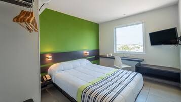 Desk, iron/ironing board, free WiFi, bed sheets