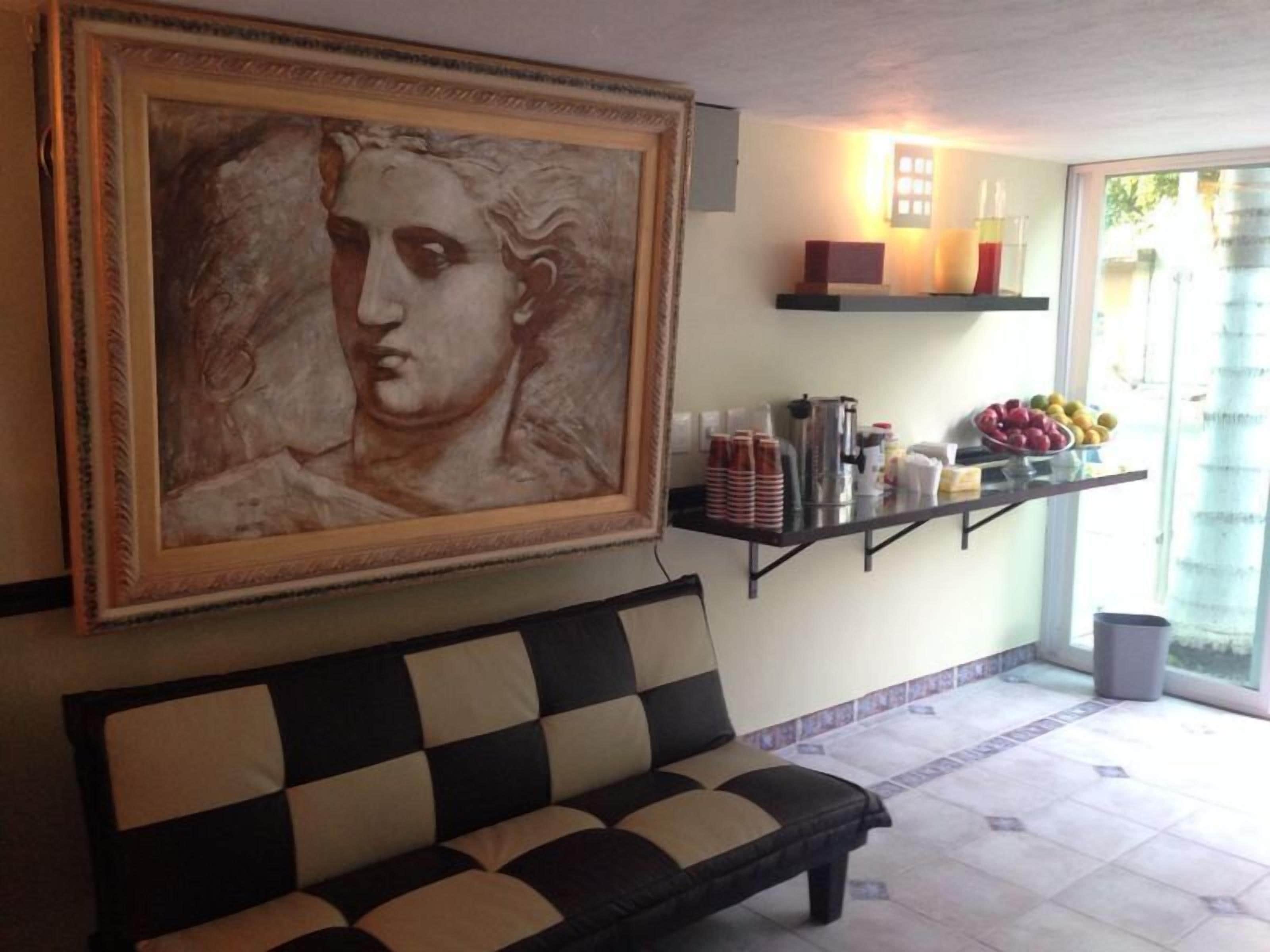 Sala de estar en el lobby