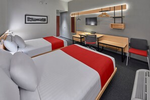 Room, 2 Double Beds | Desk, iron/ironing board, free WiFi, bed sheets - City Express by Marriott Matamoros (Matamoros)
