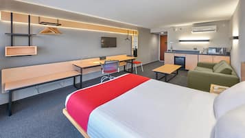 Superior Room, 1 Queen Bed with Sofa bed | Desk, iron/ironing board, free WiFi, bed sheets