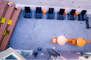 Terrace/patio - Amsterdam Hostel (San Francisco)