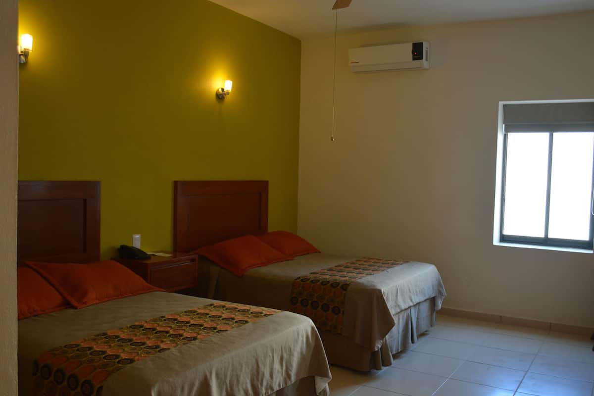 Standard Double Room | 1 bedroom, in-room safe, blackout curtains, iron/ironing board