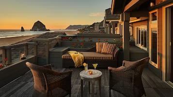 Deluxe Room, Multiple Beds, Ocean View, Oceanfront | Balcony