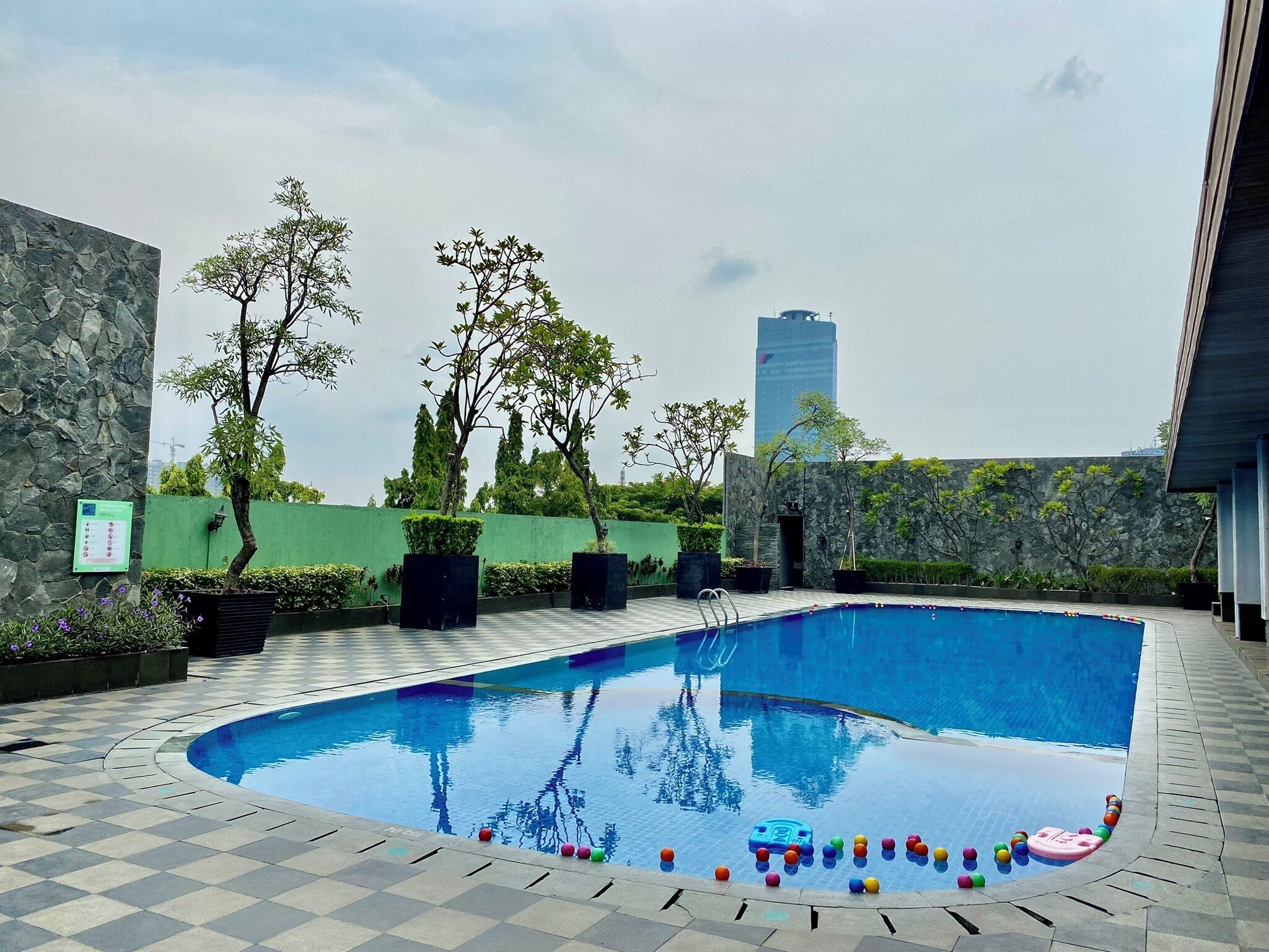 Outdoor pool