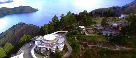 Façade de l’hébergement