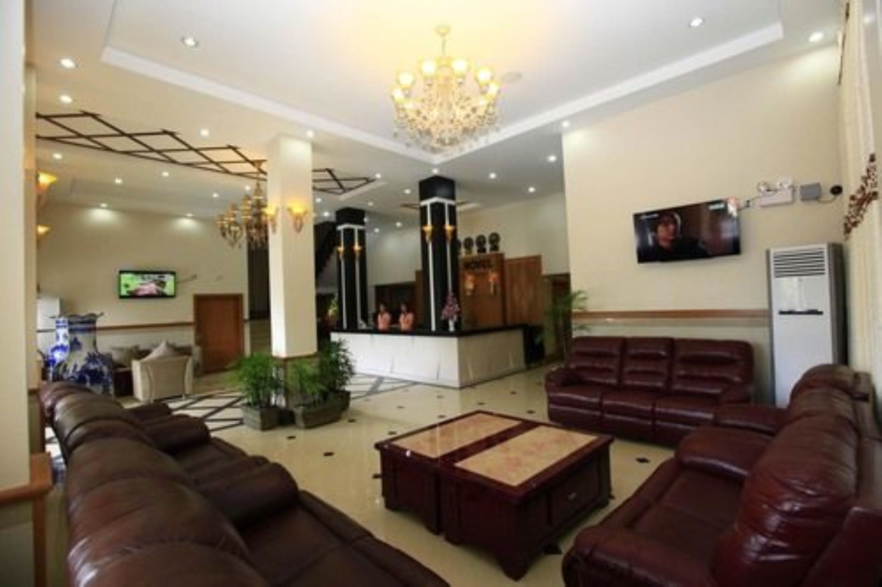 Zona de estar del vestíbulo