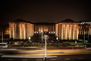 Suíte estúdio conforto, 1 cama de casal e sofá-cama | Vista do quarto