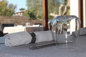 Utendørs bankettområde