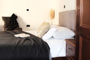 Dobbeltrom – superior | Sengetøy av topp kvalitet, dundyner, minibar og safe på rommet