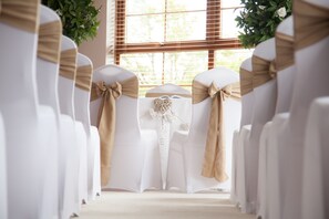 Indoor wedding