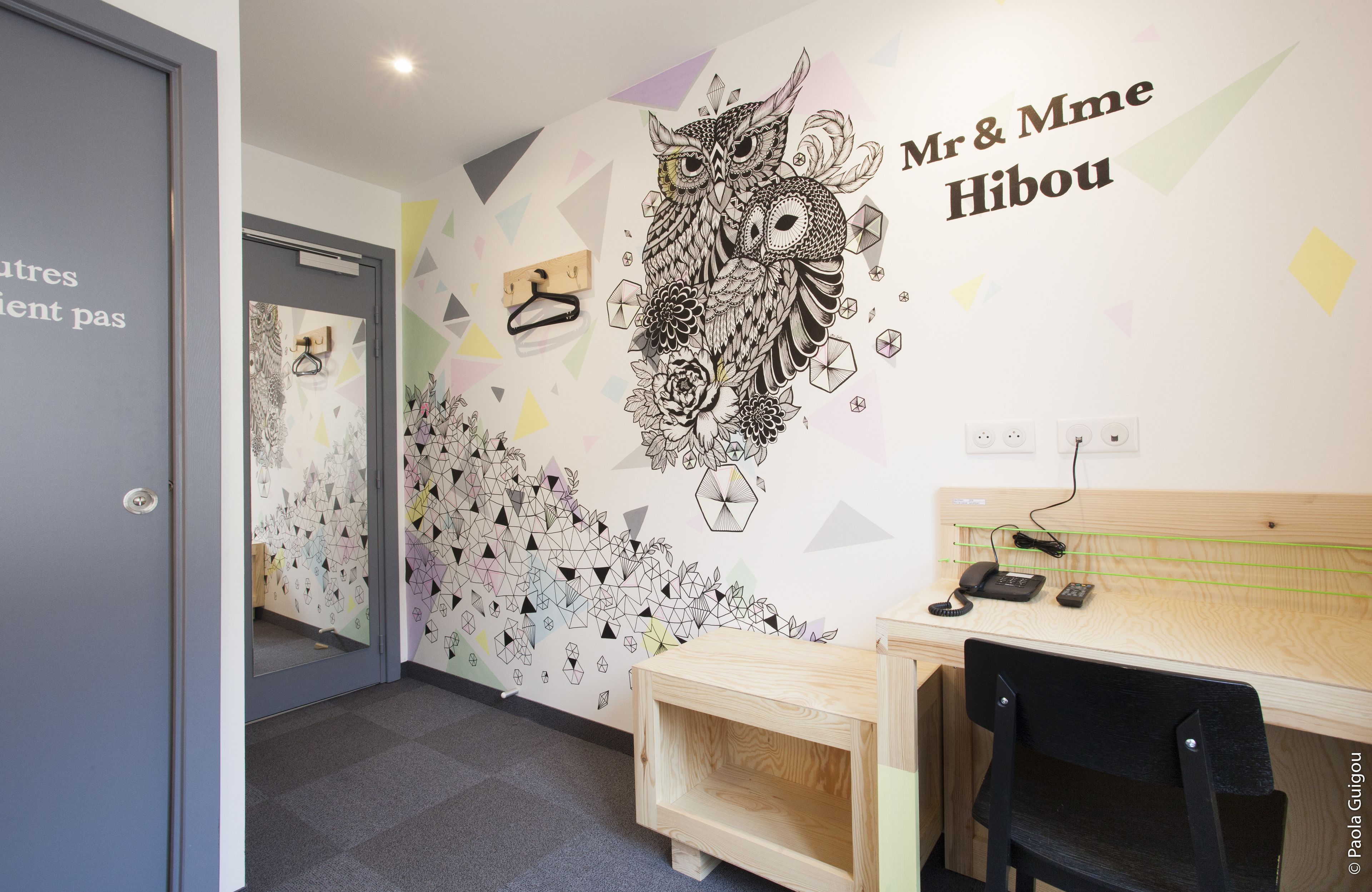 standard single room | desk, blackout curtains, free wifi, bed sheets