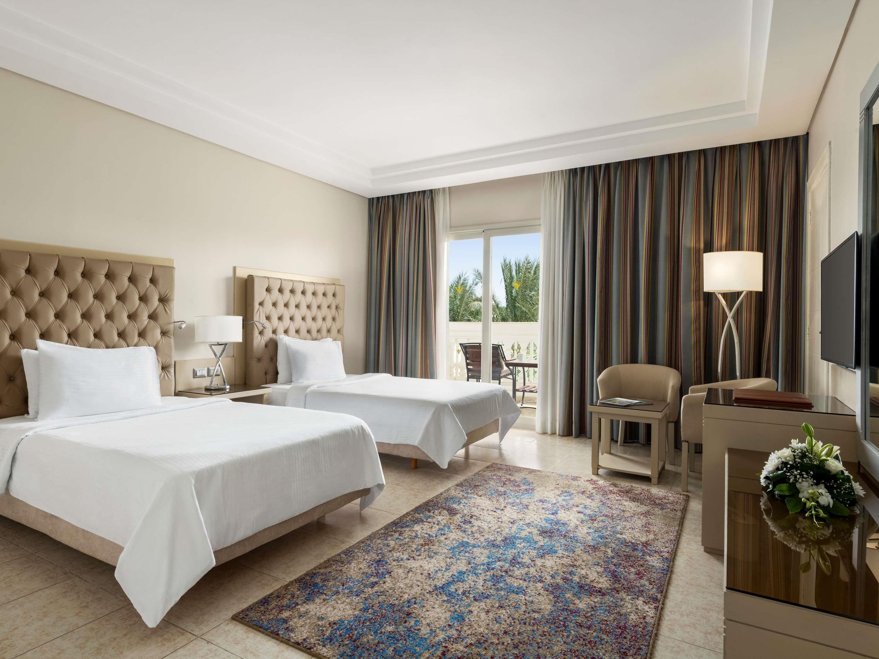 Free minibar, in-room safe, blackout curtains, soundproofing