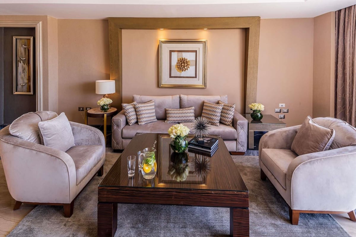 Presidential Suite, 1 King Bed | Free minibar, in-room safe, blackout curtains, soundproofing