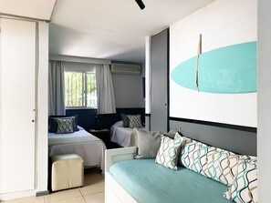 Apartment | Minibar, in-room safe, free WiFi, bed sheets - Hotel Dollar (Punta del Este)