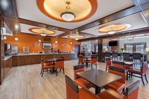 Free buffet breakfast