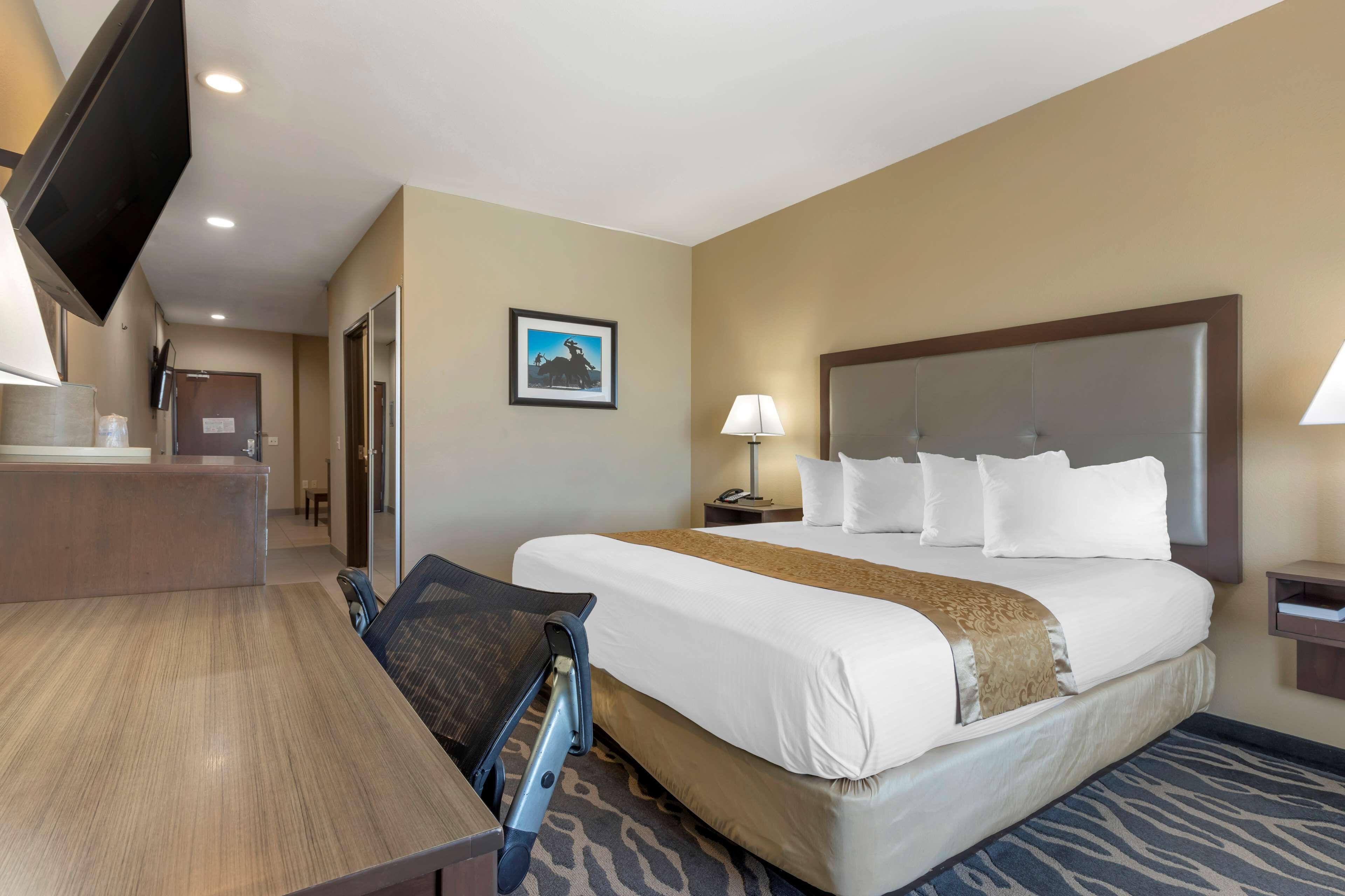 Suite, 1 King Bed, Non Smoking, Kitchen (with Sofabed) | Premium bedding, pillowtop beds, in-room safe, desk