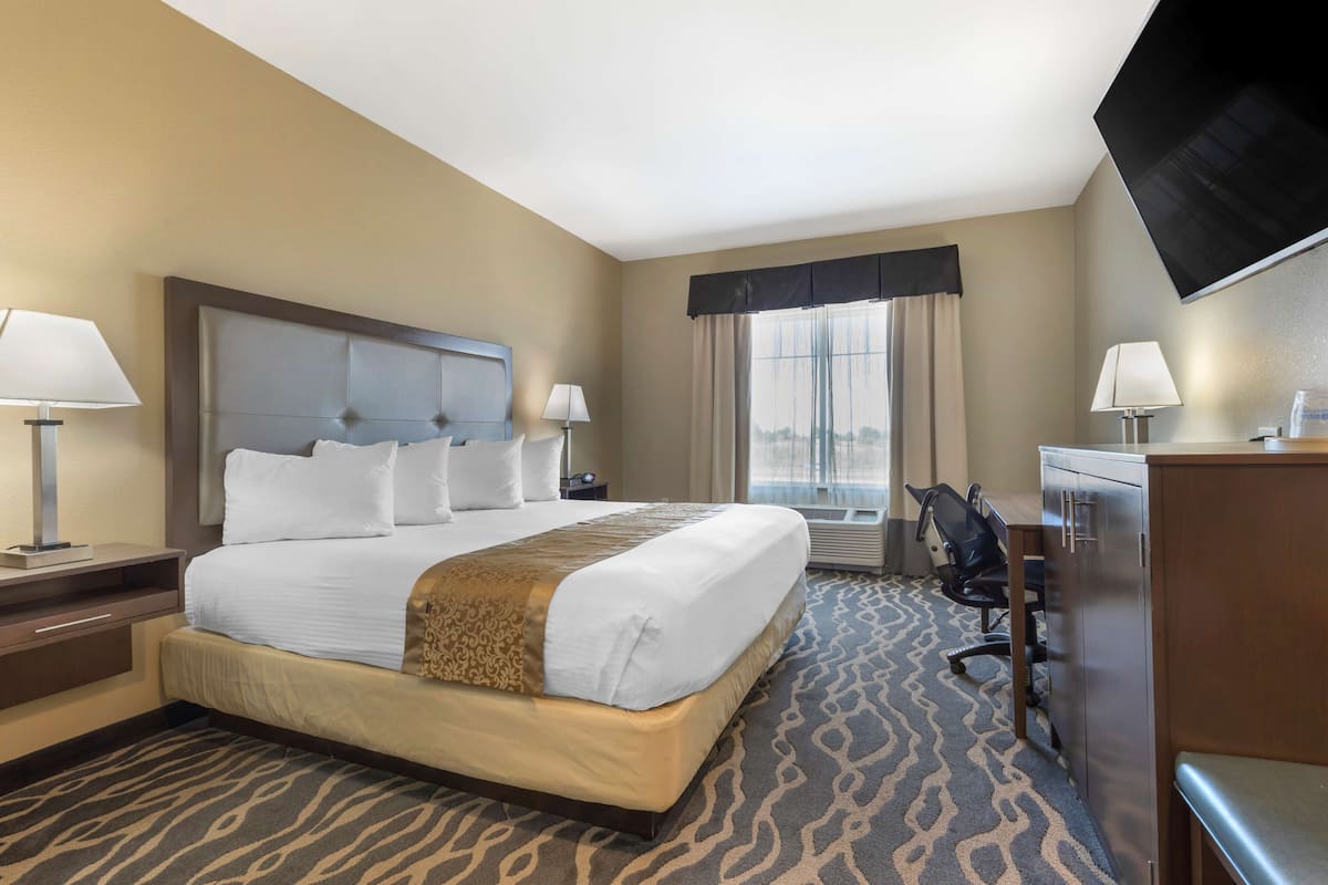 Phòng Suite, 1 giường cỡ king, không hút thuốc, bếp (with Sofabed) | Bộ đồ giường cao cấp, nệm có lớp đệm bông, két bảo mật tại phòng