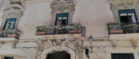 Fassade der Unterkunft