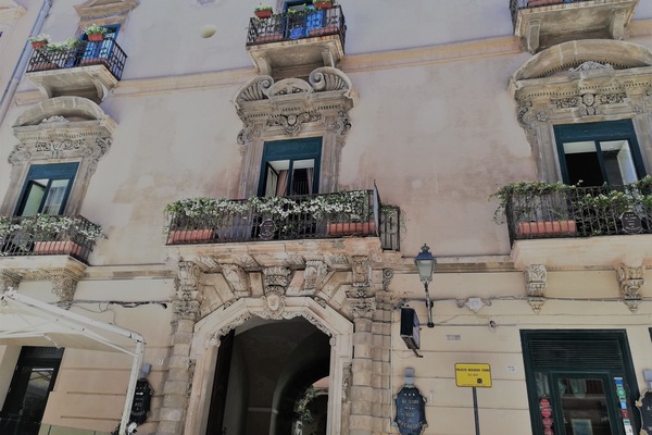 Overnatningsstedets facade