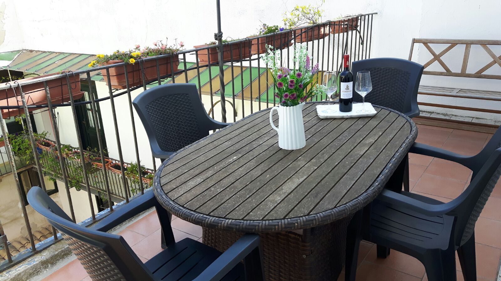 Chambre Familiale | Terrasse/Patio