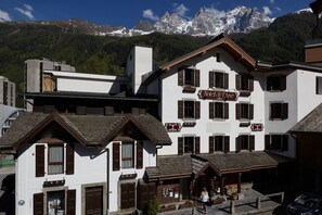 Façade de l’hébergement