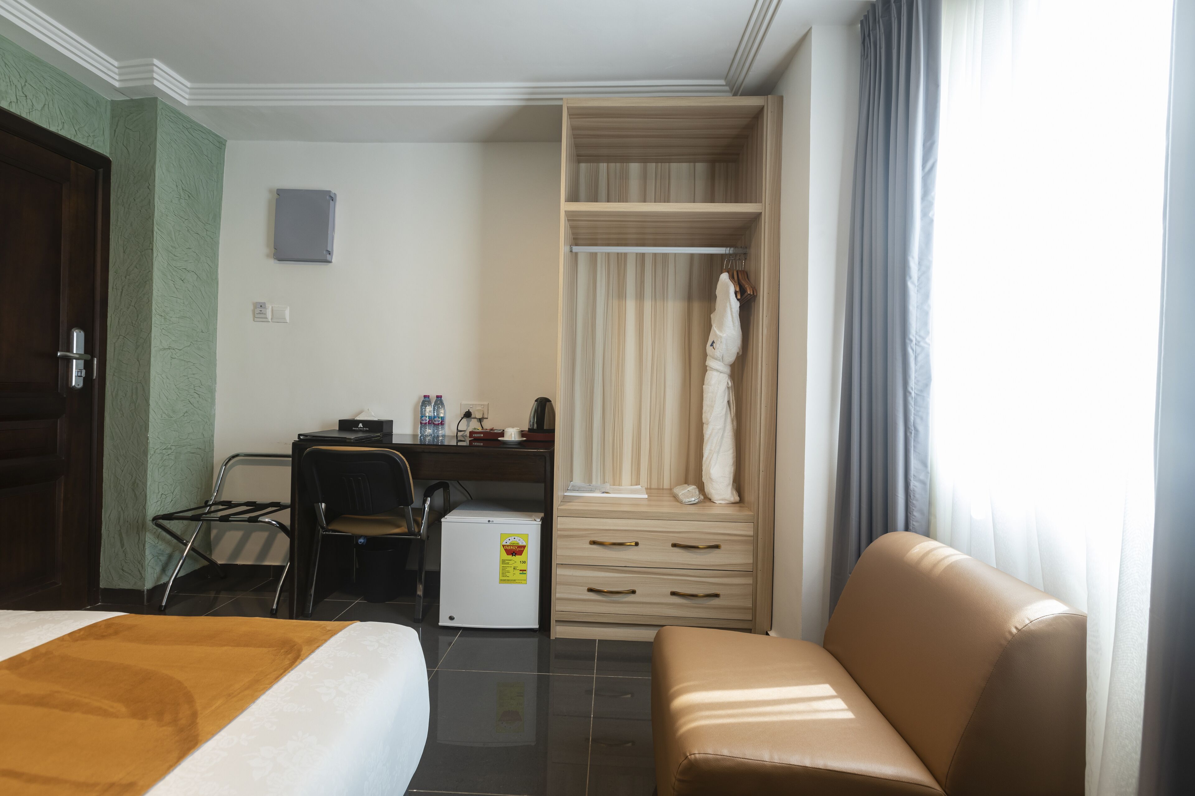 Literie de qualité supérieure, minibar, coffres-forts dans les chambres