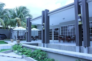 Façade de l’hébergement