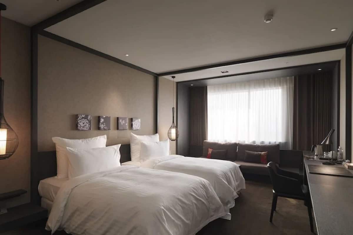 Chambre Supérieure avec lits jumeaux | Vue de la chambre