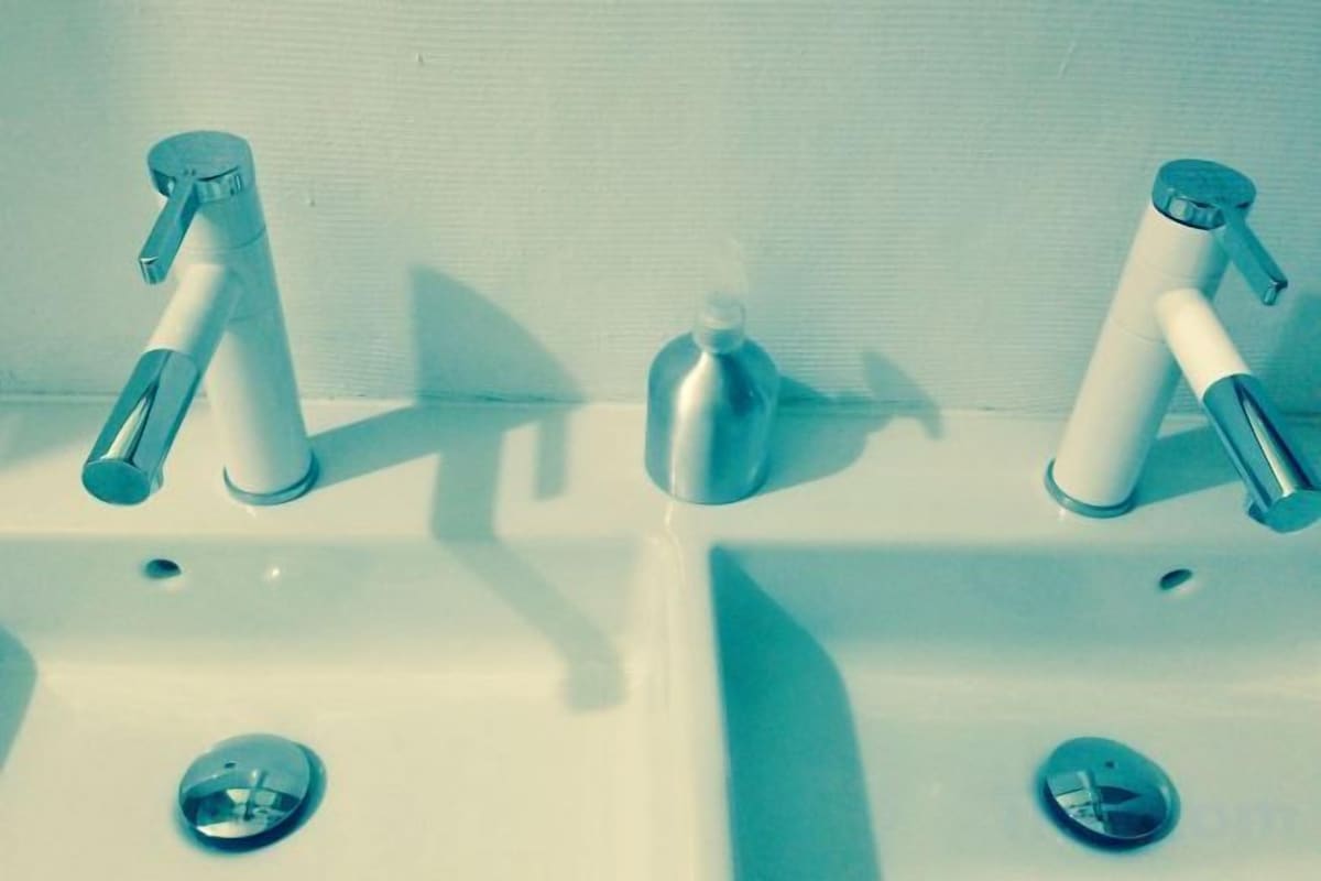 Bathroom | Shower, slippers, bidet, towels