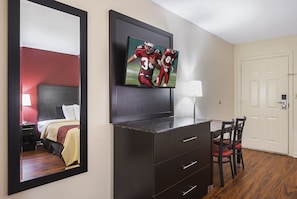 Desk, iron/ironing board, free WiFi, bed sheets