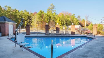 Seasonal outdoor pool