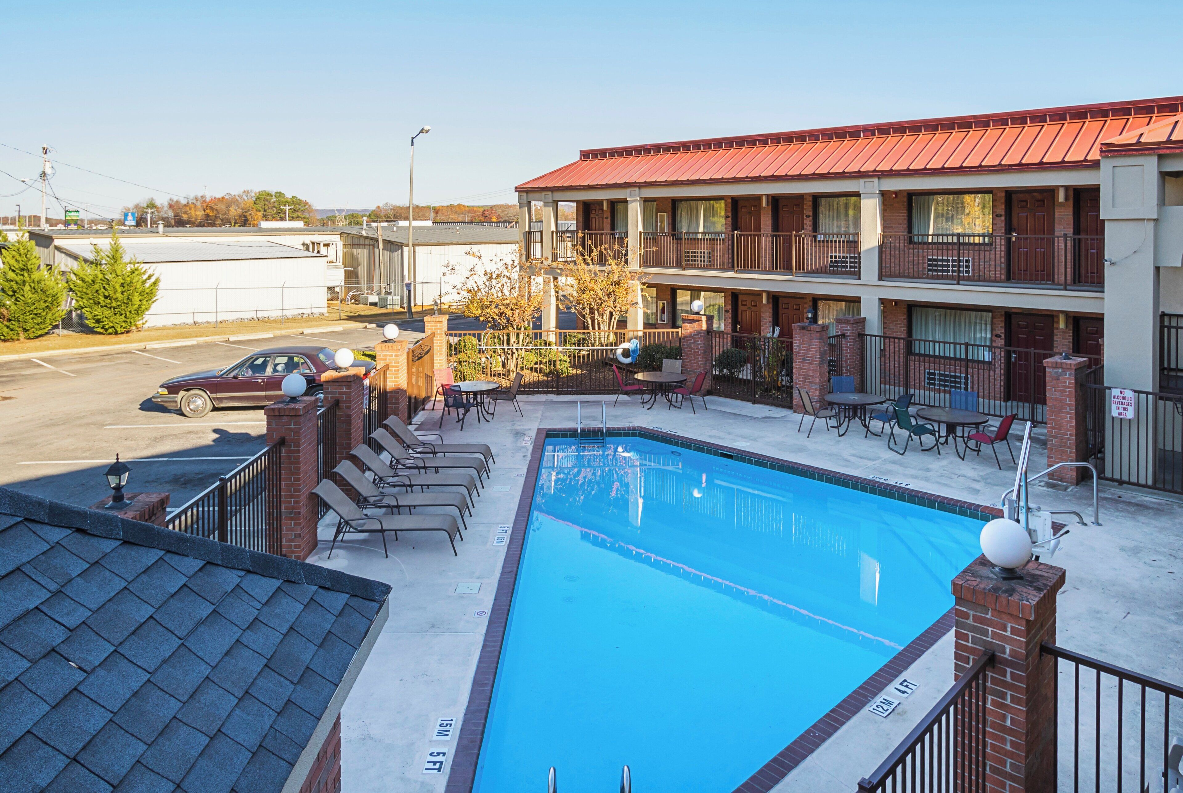 Seasonal outdoor pool