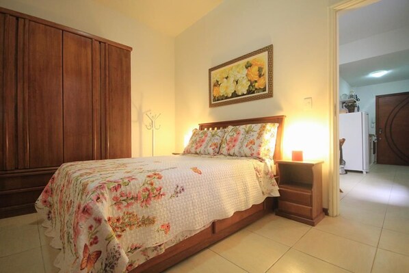 Apartamento, 1 quarto | 1 quarto, ferros/tábuas de passar roupa, Wi-Fi de cortesia