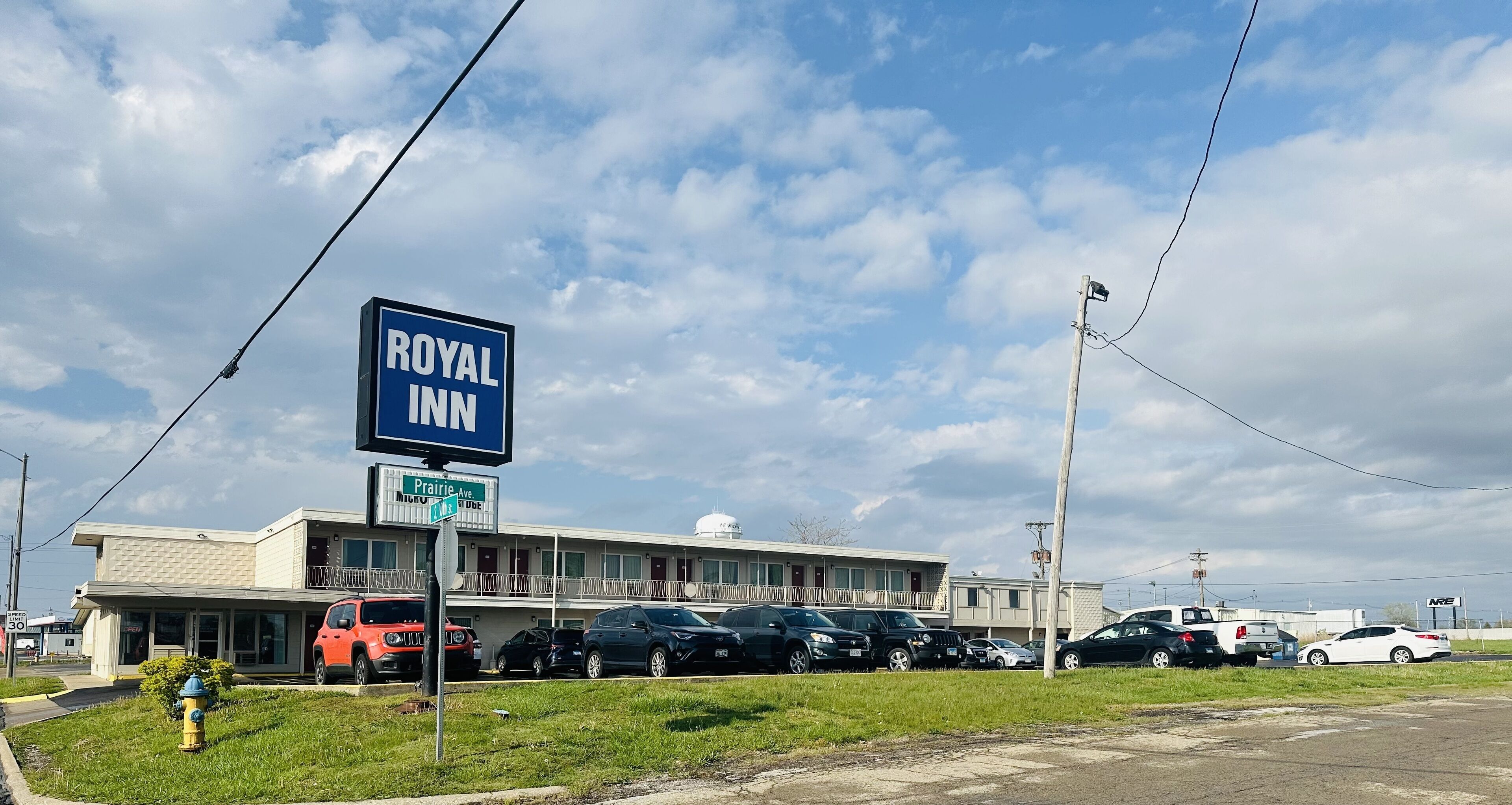 Fachada de la propiedad