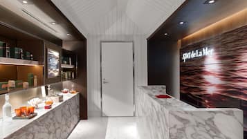 Couples treatment rooms, hot stone massages, deep-tissue massages