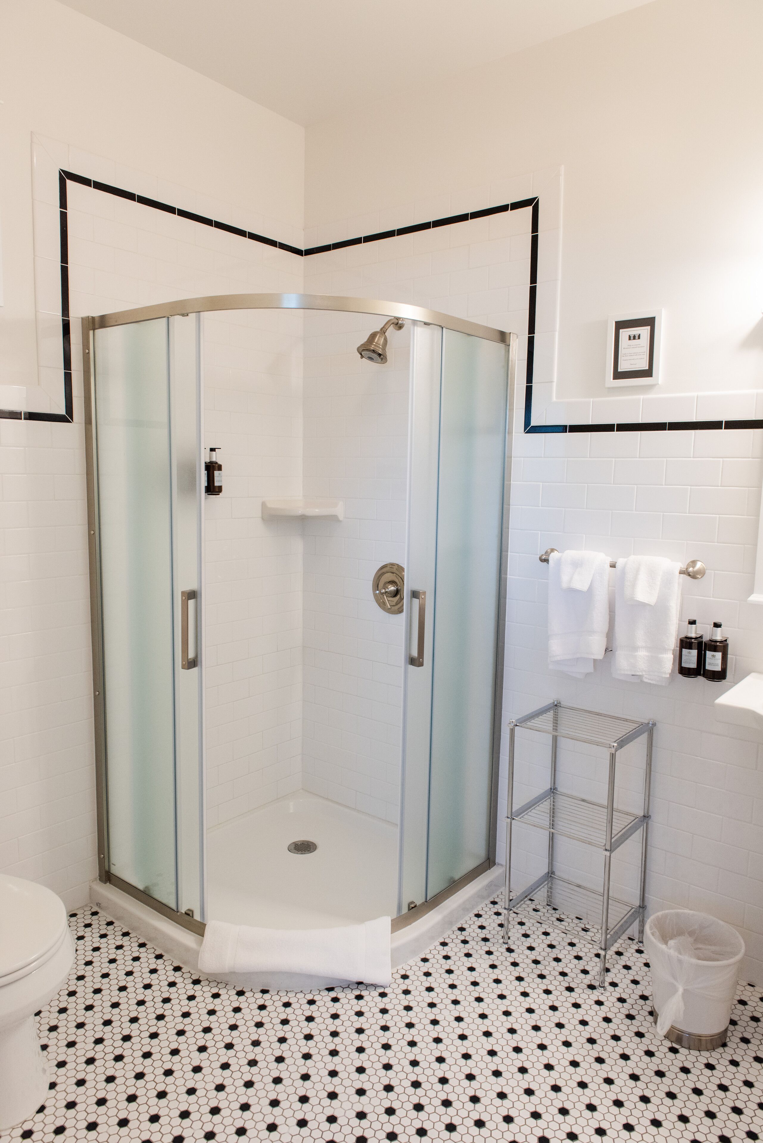 private cottage, 1 king bed with sofa bed | bathroom | designer toiletries, hair dryer, bathrobes, towels