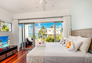 2 Bedroom Lagoon View Villa | 2 bedrooms, premium bedding, pillow-top beds, in-room safe