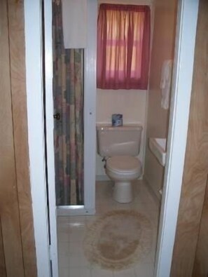 Shower, hair dryer, towels - Valley View Motel (Port Townsend)